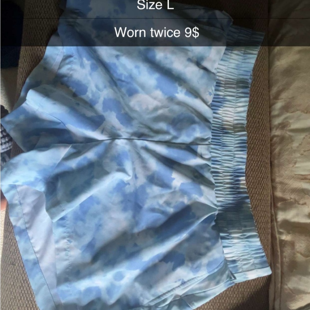 Blue Athletic Shorts